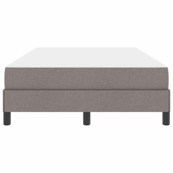 Boxspringbett Sonstiges Taupe 120 x 200 cm Stoff