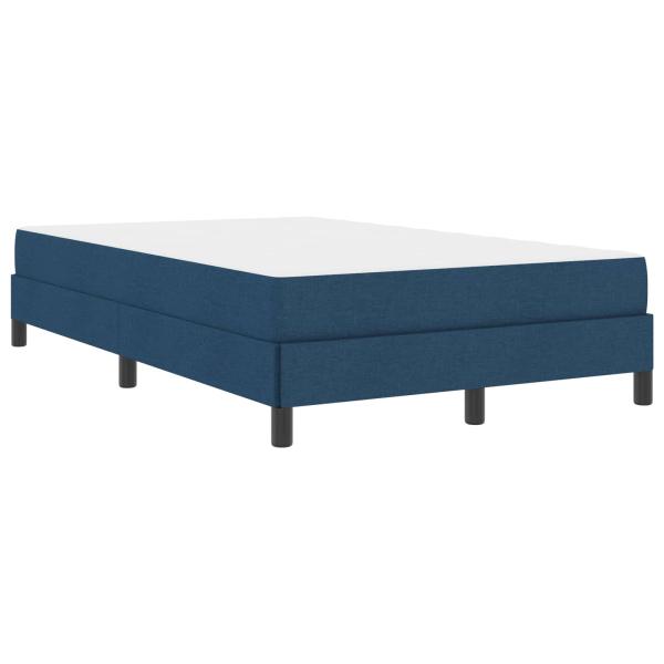 Boxspringbett Sonstiges Blau 120 x 200 cm Stoff