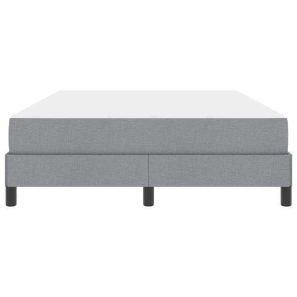 Boxspringbett Sonstiges Hellgrau 140 x 200 cm Stoff