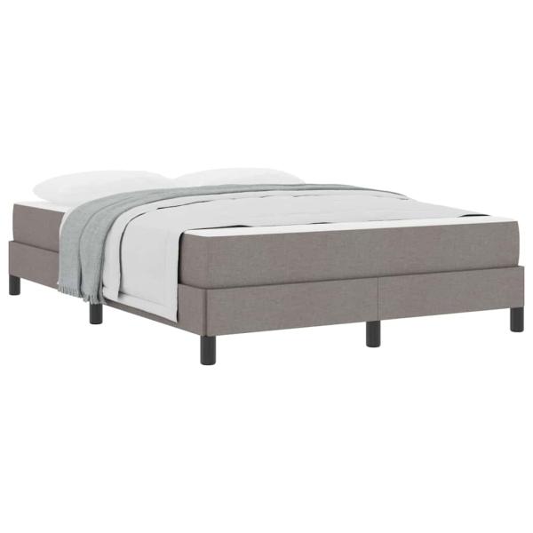 Boxspringbett Sonstiges Taupe 140 x 200 cm Stoff
