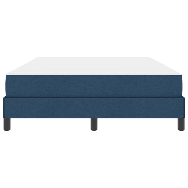 Boxspringbett Sonstiges Blau 140 x 200 cm Stoff