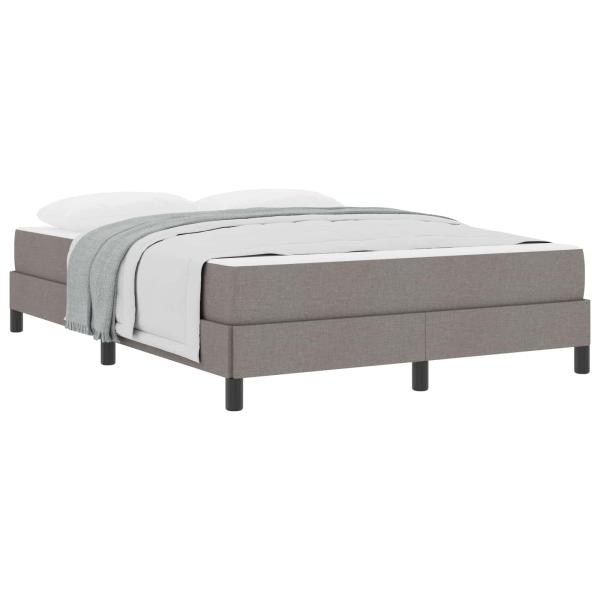 Boxspringbett Sonstiges Taupe 160 x 200 cm Stoff