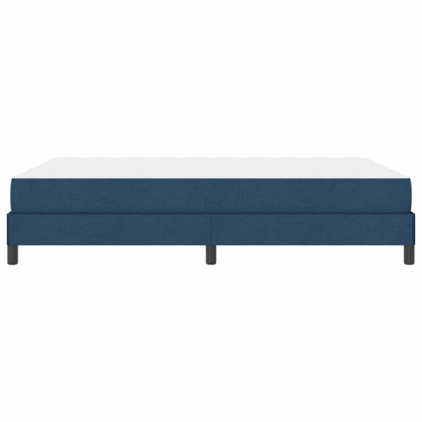 Boxspringbett Sonstiges Blau 160 x 200 cm Stoff