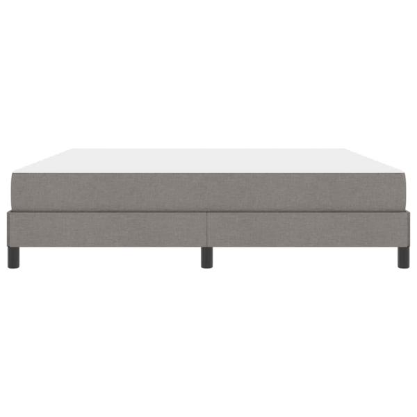 Boxspringbett Sonstiges Taupe 180 x 200 cm Stoff