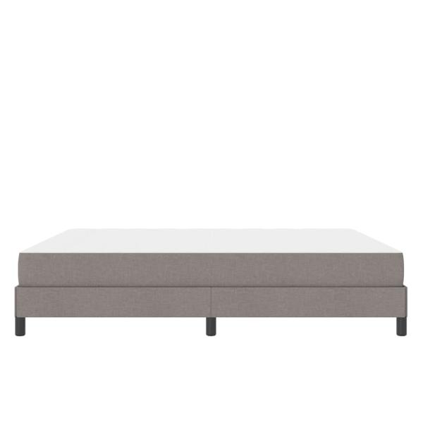 Boxspringbett Sonstiges Taupe 180 x 200 cm Stoff