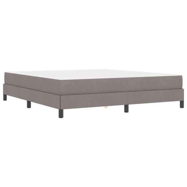 Boxspringbett Sonstiges Taupe 180 x 200 cm Stoff
