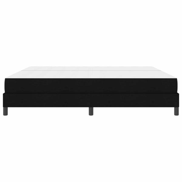 Boxspringbett Sonstiges Schwarz 200 x 200 cm Stoff