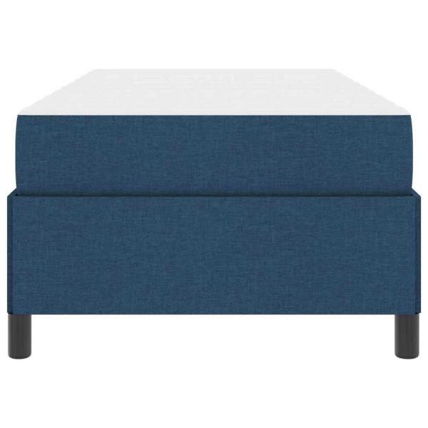 Boxspringbett Hellgrau, Schwarz 80 x 200 cm