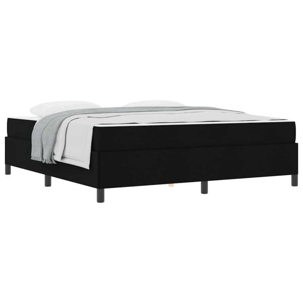 Boxspringbett Schwarz, Schwarz 180 x 200 cm