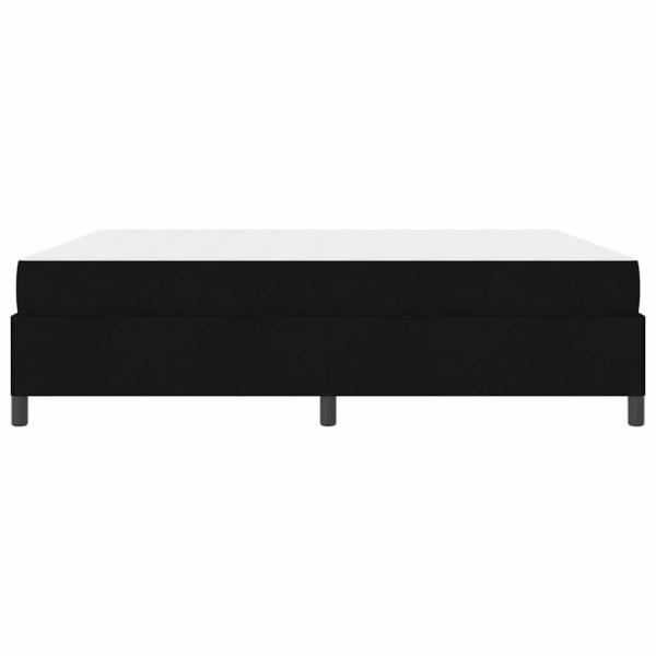 Boxspringbett Schwarz, Schwarz 180 x 200 cm