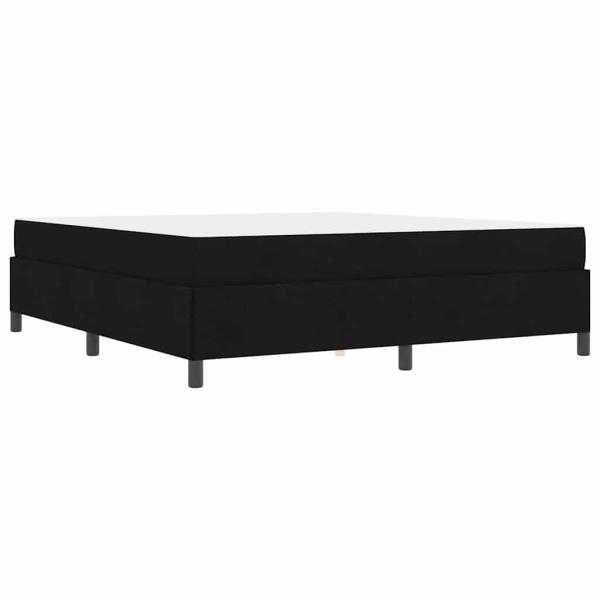 Boxspringbett Schwarz, Schwarz 180 x 200 cm