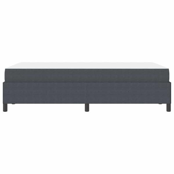 Bettgestell Sonstiges Dunkelgrau 120 x 200 cm Cordstoff