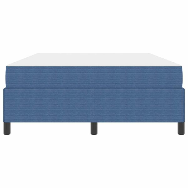 Bettgestell Sonstiges Blau 140 x 200 cm Cordstoff