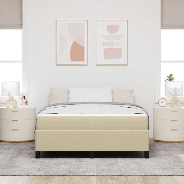 Bettgestell Sonstiges Hellgrün-Grau 160 x 200 cm Cordstoff