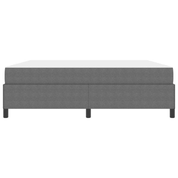 Bettgestell Sonstiges Hellgrau 180 x 200 cm Cordstoff