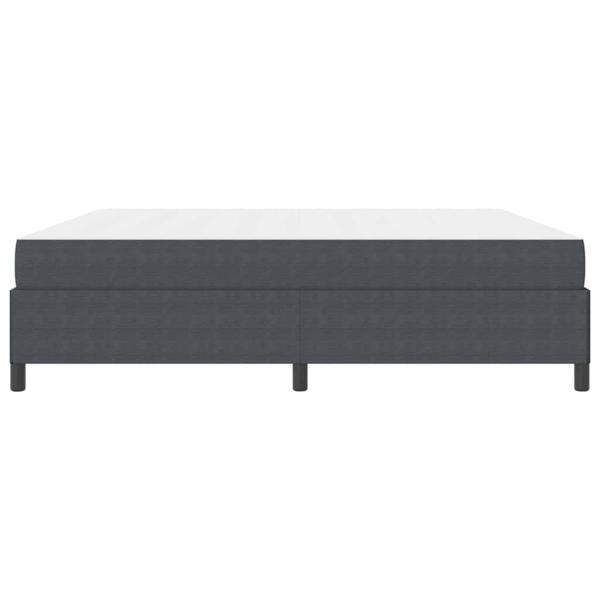 Bettgestell Sonstiges Dunkelgrau 100 x 200 cm Cordstoff