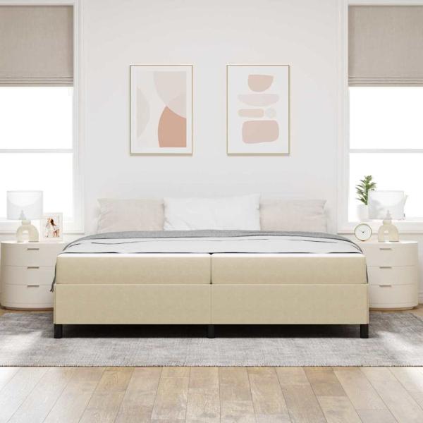Bettgestell Sonstiges Hellgrün-Grau 100 x 200 cm Cordstoff