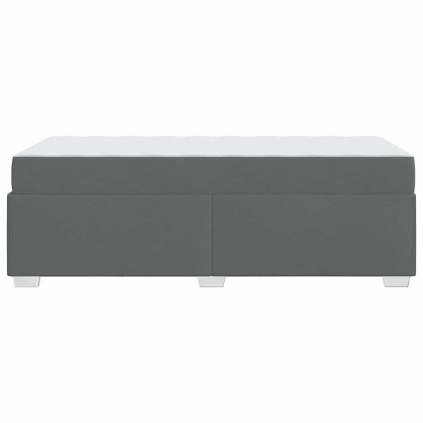 Bettgestell Sonstiges Dunkelgrau 80 x 200 cm Stoff