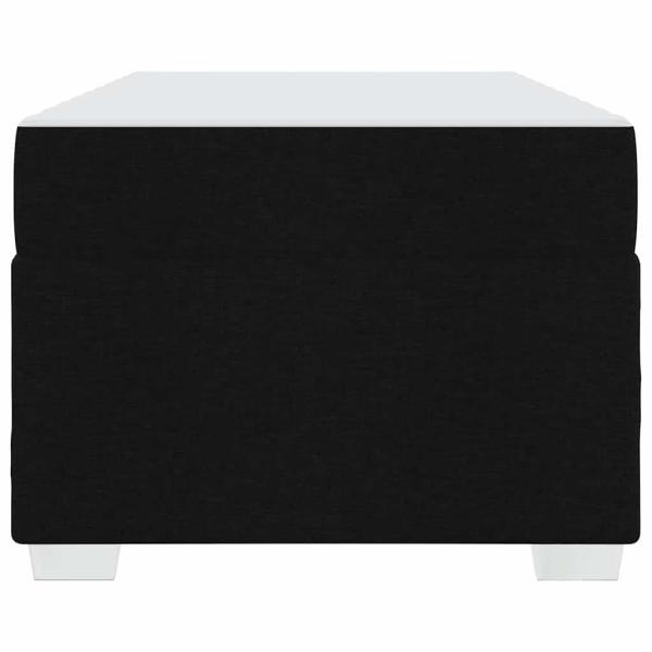 Bettgestell Sonstiges Schwarz 80 x 200 cm Stoff