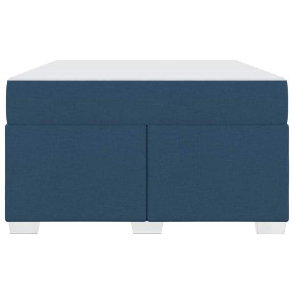 Bettgestell Sonstiges Blau 120 x 190 cm Stoff