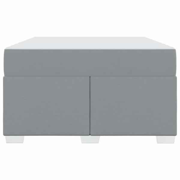 Bettgestell Sonstiges Hellgrau 120 x 200 cm Stoff