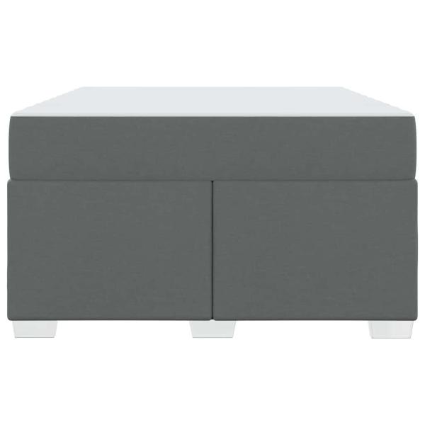 Bettgestell Sonstiges Dunkelgrau 120 x 200 cm Stoff