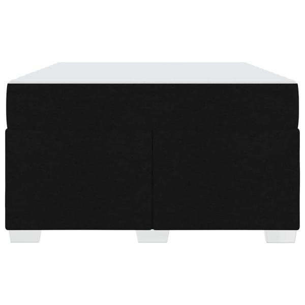 Bettgestell Sonstiges Schwarz 120 x 200 cm Stoff