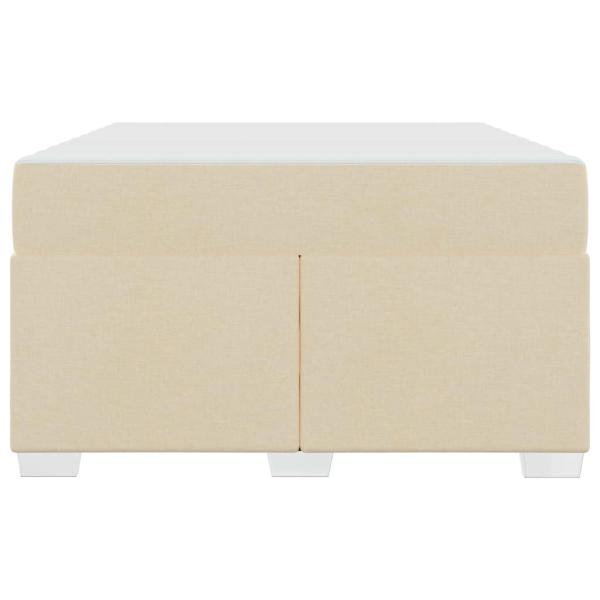 Bettgestell Sonstiges Creme 120 x 200 cm Stoff