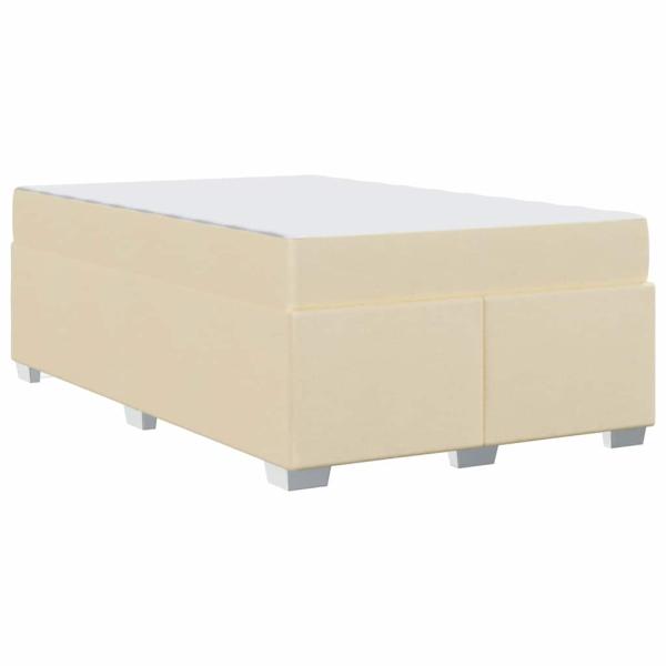 Bettgestell Sonstiges Creme 120 x 200 cm Stoff