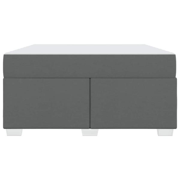 Bettgestell Sonstiges Dunkelgrau 140 x 200 cm Stoff