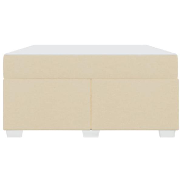 Bettgestell Sonstiges Creme 140 x 200 cm Stoff