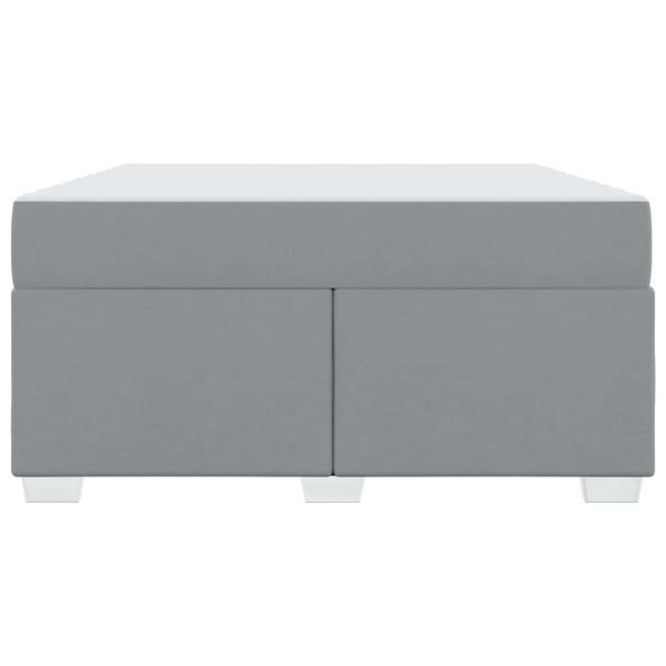 Bettgestell Sonstiges Hellgrau 160 x 200 cm Stoff