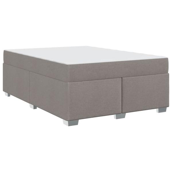 Bettgestell Sonstiges Taupe 160 x 200 cm Stoff