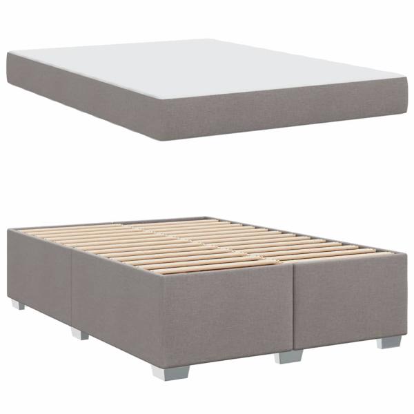Bettgestell Sonstiges Taupe 160 x 200 cm Stoff