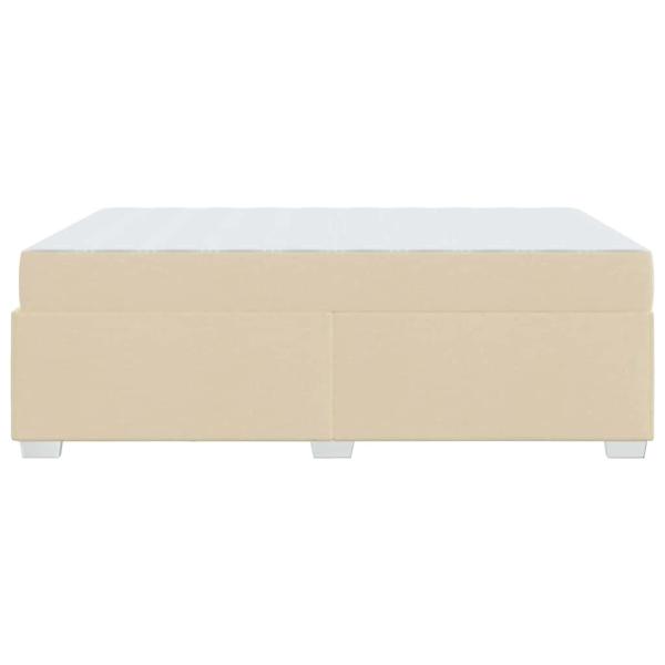 Bettgestell Sonstiges Creme 160 x 200 cm Stoff