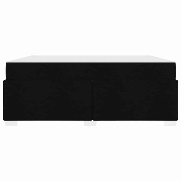 Bettgestell Sonstiges Schwarz 180 x 200 cm Stoff