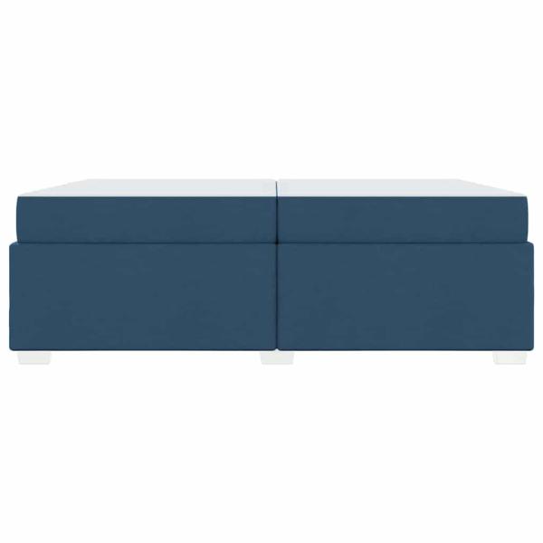 Bettgestell Sonstiges Blau 200 x 200 cm Stoff