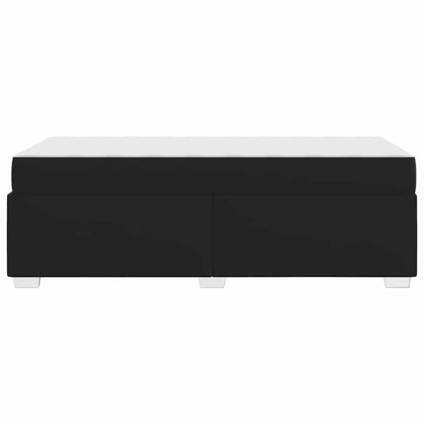 Bettgestell Sonstiges Schwarz 80 x 200 cm Kunstleder