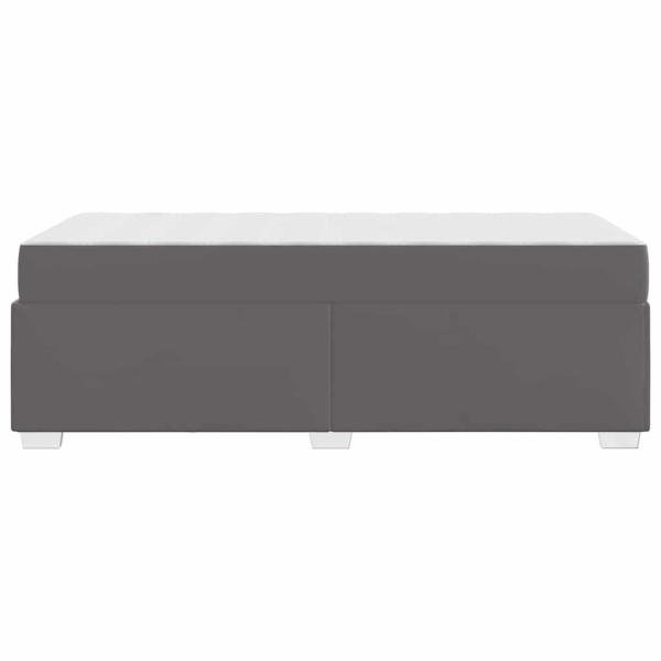 Bettgestell Sonstiges Grau 90 x 200 cm Kunstleder