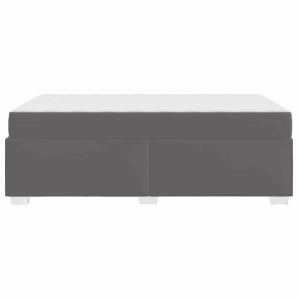 Bettgestell Sonstiges Grau 120 x 190 cm Kunstleder