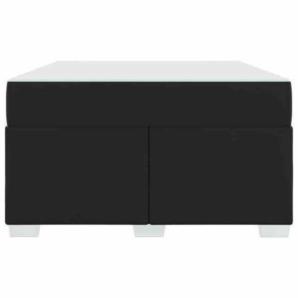 Bettgestell Sonstiges Schwarz 120 x 200 cm Kunstleder