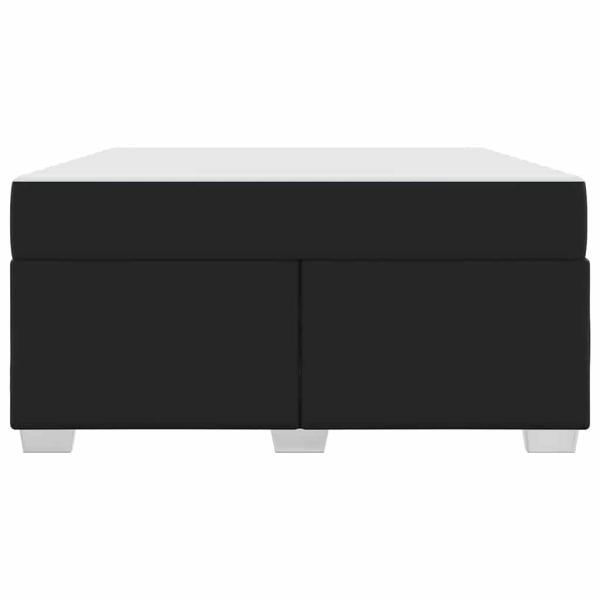 Bettgestell Sonstiges Schwarz 140 x 200 cm Kunstleder