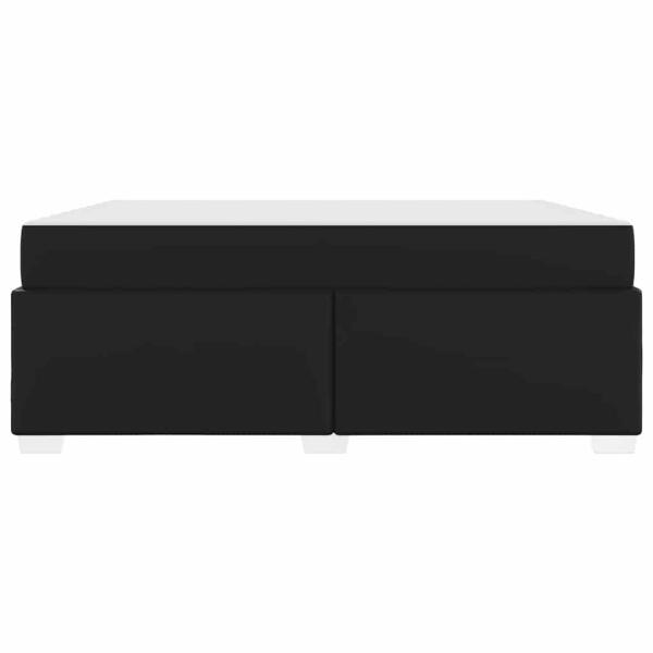 Bettgestell Sonstiges Schwarz 180 x 200 cm Kunstleder