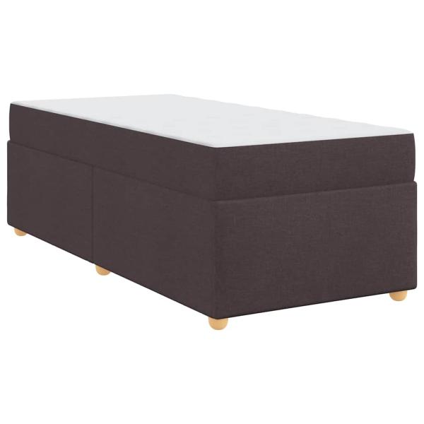 Bettgestell Sonstiges Dunkelbraun 90 x 190 cm Taschenfedern