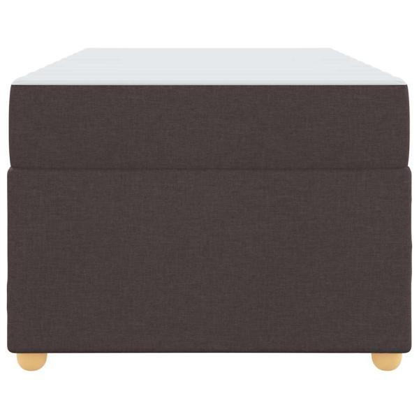 Bettgestell Sonstiges Dunkelbraun 90 x 190 cm Taschenfedern