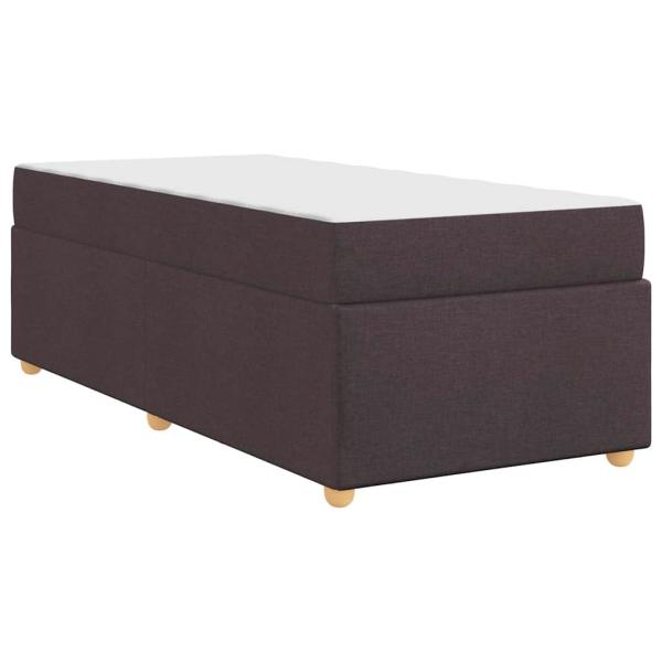 Bettgestell Sonstiges Dunkelbraun 90 x 190 cm Taschenfedern