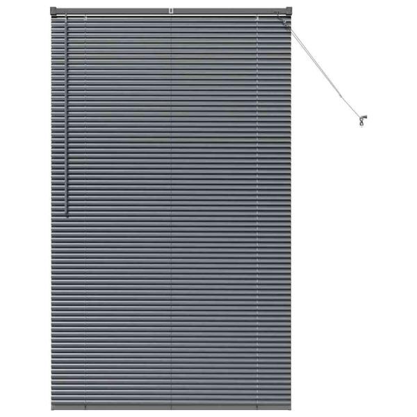 Fenster Jalousie Dunkelgrau 100 x 175 cm Aluminium