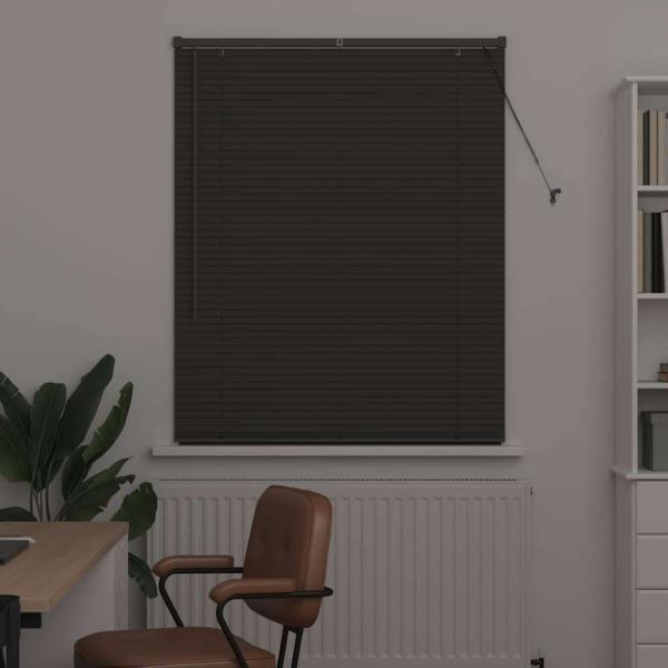 Fenster Jalousie Dunkelgrau 105 x 175 cm Aluminium