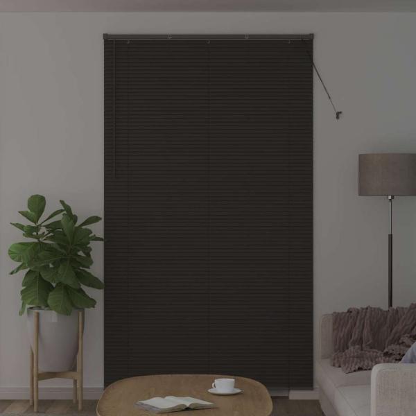 Fenster Jalousie Dunkelgrau 135 x 220 cm Aluminium