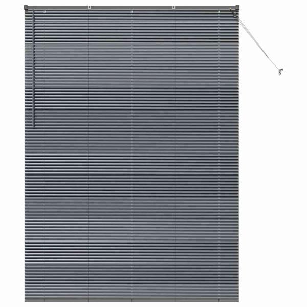 Fenster Jalousie Dunkelgrau 160 x 220 cm Aluminium